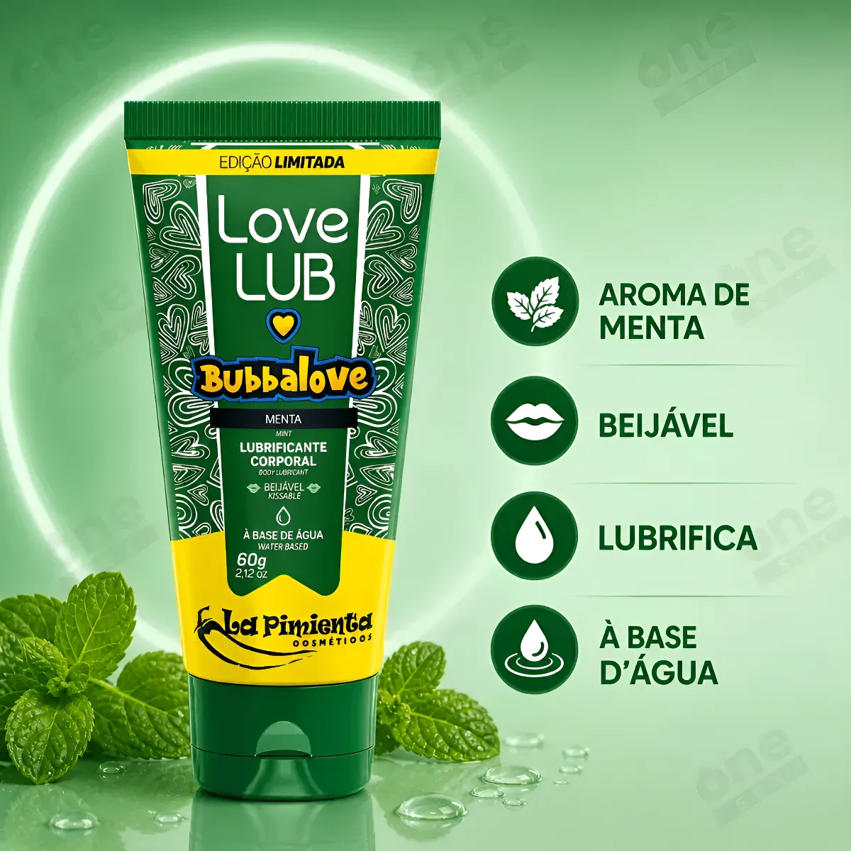 Love Lub LapiLove Lubrificante Corporal Beijável 60g