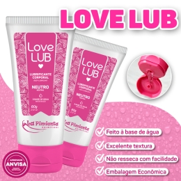 Lubrificante Love Lub Neutro 60G