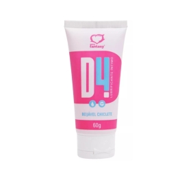 D4 Lubrificante Íntimo Beijável 60G 