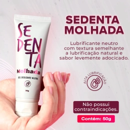 Sedenta Molhada Gel Deslizante Neutro 50g
