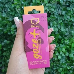 Goze + Gel Acelerador do Prazer 4 em 1 15g Sexy Fantasy