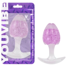 Plug Anal P Broto Esfera Vidro 8,8 X 6,5Cm Vipmix
